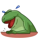 Concerned Froge 스티커