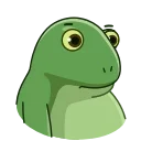 Concerned Froge 스티커