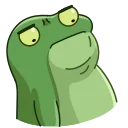 Concerned Froge 스티커