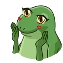 Concerned Froge 스티커