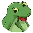 Concerned Froge 스티커