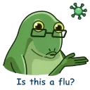 Concerned Froge 스티커