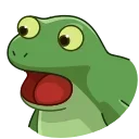 Concerned Froge 스티커