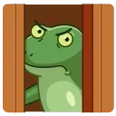 Concerned Froge 스티커