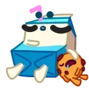Cookie and Milky 스티커