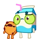 Cookie and Milky 스티커