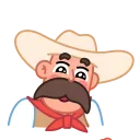 Cowboy 스티커