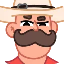 Cowboy 스티커