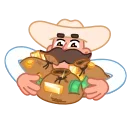Cowboy 스티커