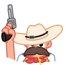 Cowboy 스티커