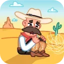 Cowboy 스티커