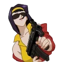 Cowboy Bebop 스티커