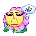 Crazy Daisy 스티커