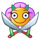 Crazy Daisy 스티커