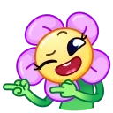 Crazy Daisy 스티커