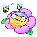 Crazy Daisy 스티커