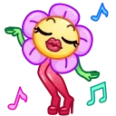 Crazy Daisy 스티커