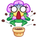 Crazy Daisy 스티커
