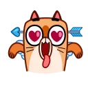 Cupid Kitty 스티커