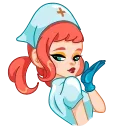 Cute Nurse 스티커