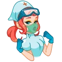 Cute Nurse 스티커