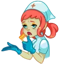 Cute Nurse 스티커