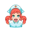 Cute Nurse 스티커