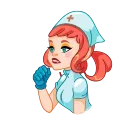 Cute Nurse 스티커