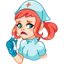 Cute Nurse 스티커
