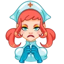 Cute Nurse 스티커