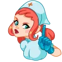 Cute Nurse 스티커