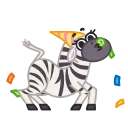 Debra Zebra 스티커