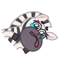 Debra Zebra 스티커