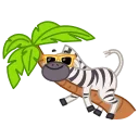Debra Zebra 스티커