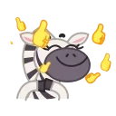 Debra Zebra 스티커