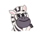 Debra Zebra 스티커