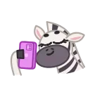 Debra Zebra 스티커
