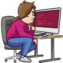 Dev 스티커