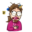 Dev 스티커