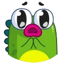 Din the Dino 스티커