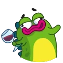 Din the Dino 스티커
