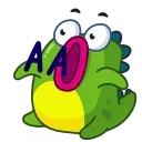 Din the Dino 스티커