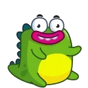 Din the Dino 스티커