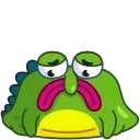 Din the Dino 스티커