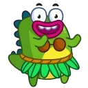Din the Dino 스티커