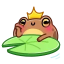 Disgruntled Toad 스티커