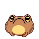 Disgruntled Toad 스티커