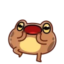 Disgruntled Toad 스티커