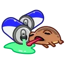 Disgruntled Toad 스티커