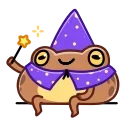 Disgruntled Toad 스티커